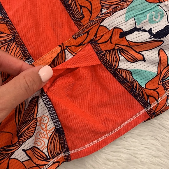 Lululemon Racerback Floral Coral Tank Top - Picture 13 of 14